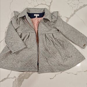 2/25 Tahari little girl's Gray jacket & pinkt shirt set